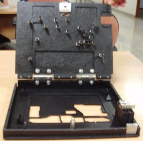 Hinged PCB assembly jig