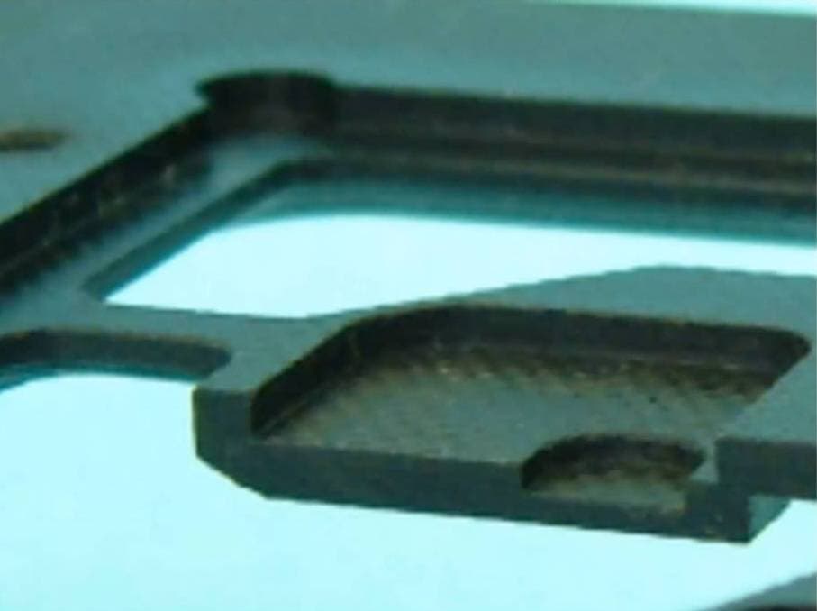 Precision machined RICOCEL detail